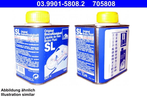 Brake Fluid ATE 03.9901-5808.2