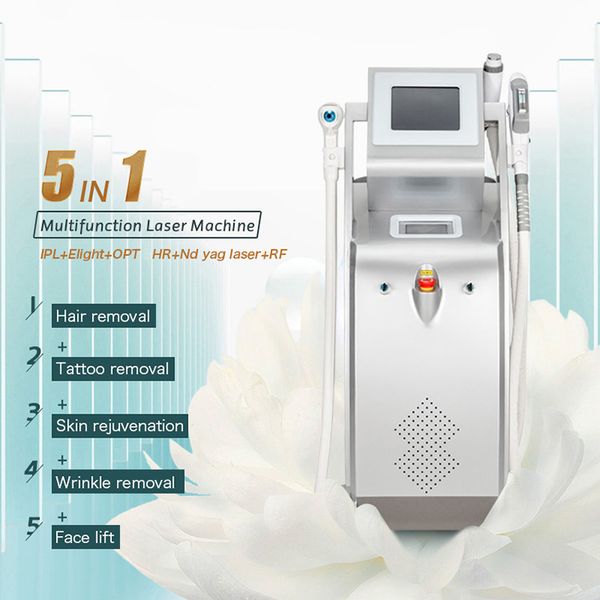 7 Wavelength Filters OPT IPL Fast Depilation Hair Removal Machine ND YAG Pico Tattoo Eyebrow Washing Black Face Doll Skin Brightening Rejuve