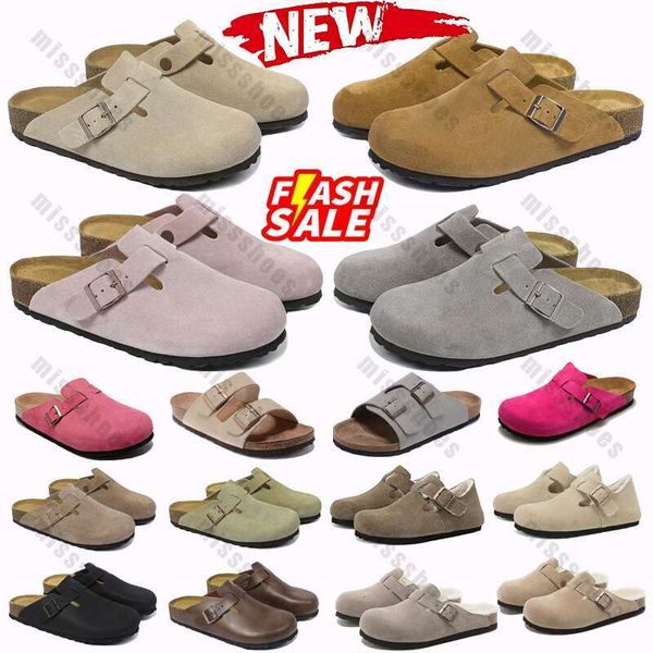 Designer Sandals Clogs Slipper Slides Shoes Mules Clog Sliders Slippers For Mens Womens Cork Flat Soft Suede Winter Booties Snow Sandles Sli