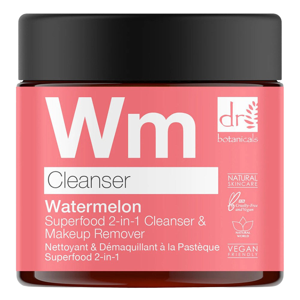DR. BOTANICALS APOTHECARY - Watermelon Superfood 2-in-1 Cleanser & Makeup Remover - 2.0oz