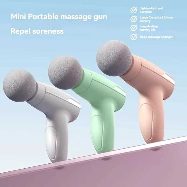 Massage Gun 2025New fascia massage gun mini portable adjustable full body fitness massager waist massage impact multi-stage membrane gun z24