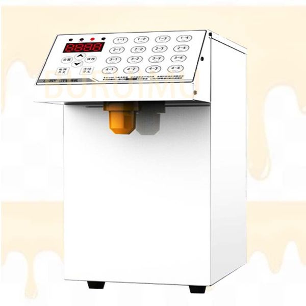 Fructose Machine Syrup Dispenser 8L Container For Bubble Tea Coffe Shop Fructose Dispenser Fructose Quantizer