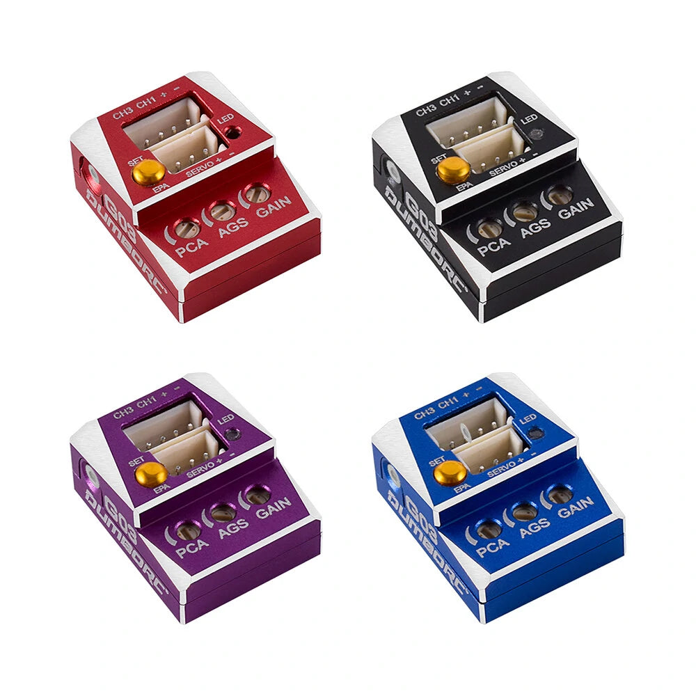 Dumborc G01-G02-G03 Gyro Automatic Stability Control Gyroscope for Wltoys 284161 284131 K989 A86 MINI RC Drift Racing Ca