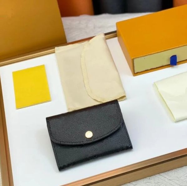 Luxurys Designers Bags Fashion women clutch wallet pu leather wallet single zipper wallets lady ladies short classical purse with orange box