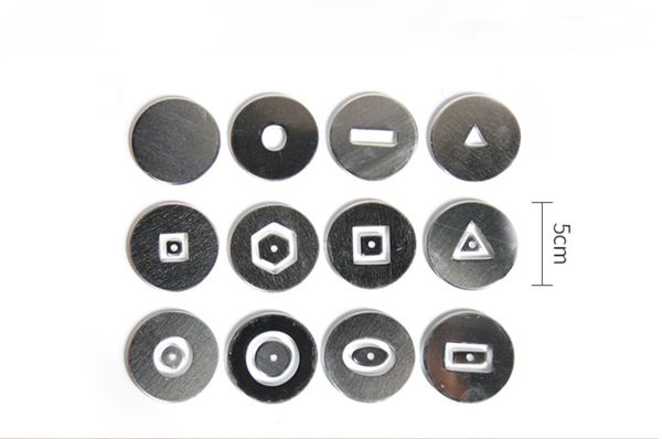 Hollow Mud Stick Extruder Set DIY12 Kinds of Soft Hollow Mud Stick Handheld Mud Squeezing Gun Clay Modeling Tool Pottery Tools