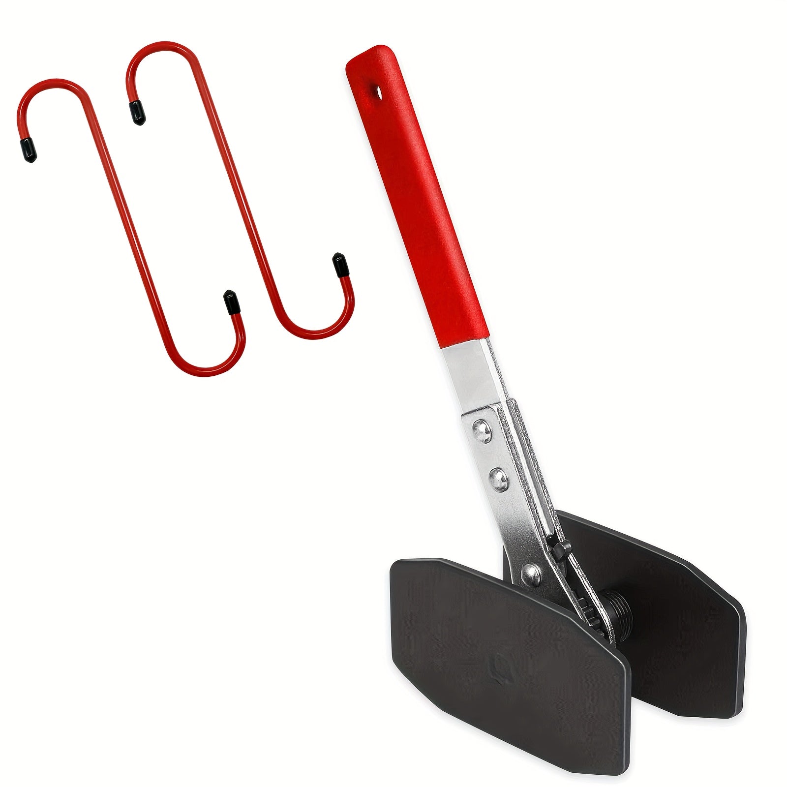 TEMU 360° Brake Caliper Press Tool, With 4 Caliper Hangers, 4 In 1 Universal Disc Brake Caliper Tool, Ratchet Piston Spreader Single Twin Piston Disc