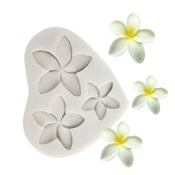 Mini margarida mini margarida 3D Flor Silicone Bolo de fondant Bolo artesanal Candy Chocolate Candy Cake Kitchen Baking Mold W250108