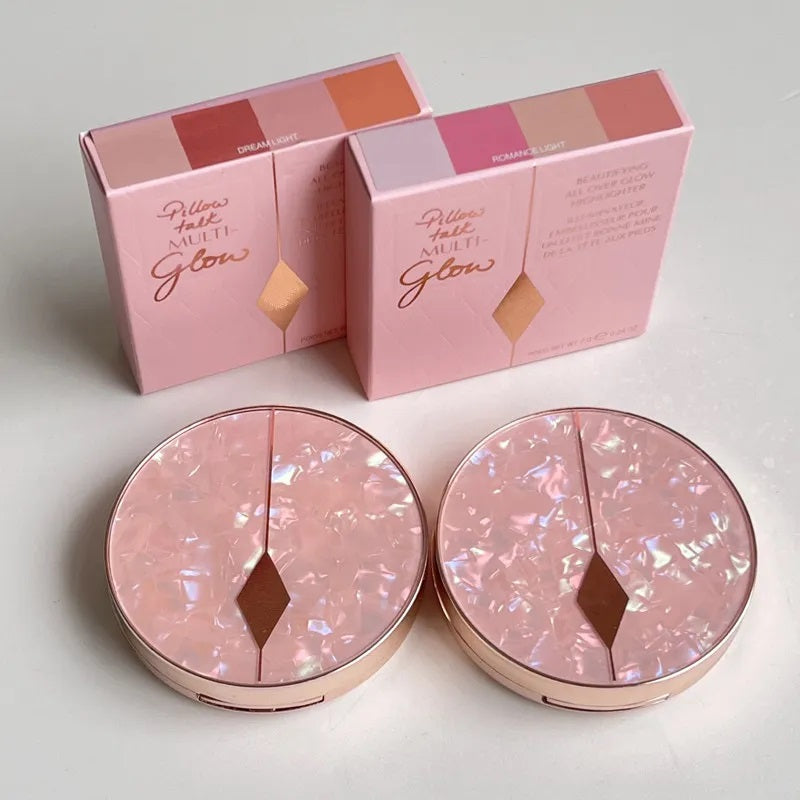 Pilllow Talk Multi-Glow Highlighters 7g BEAUTIFYING ALL OVER GLOW HIGHLIGHTER dream light romance light 2 Colors Face Makeup
