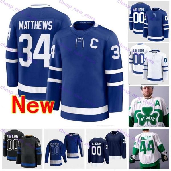 New Styles Reverse 16 Mitchell Marner Custom Hockey Jerseys William Nylander Ryan Reaves Morgan Rielly Max Domi Joseph Woll Matthew Knies Me