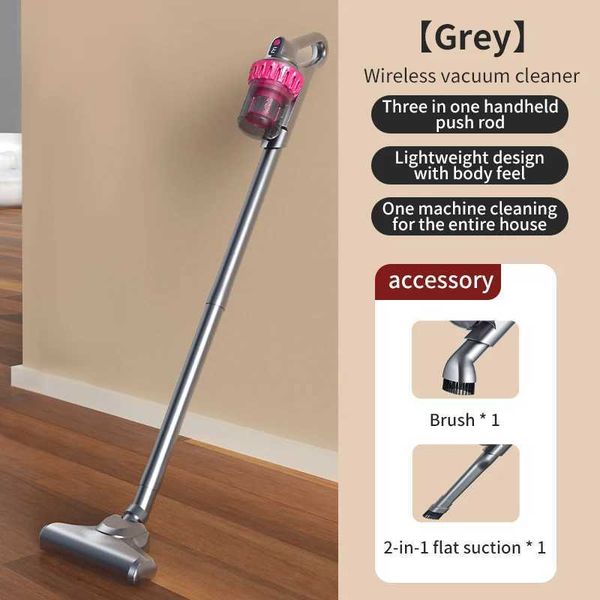Vacuum Cleaners 3 in 1 Electric Vacuum Cleaner Strong Suction Handheld Cleaning Machine Lightweight Wireless Cleaner Home Appliance z240722