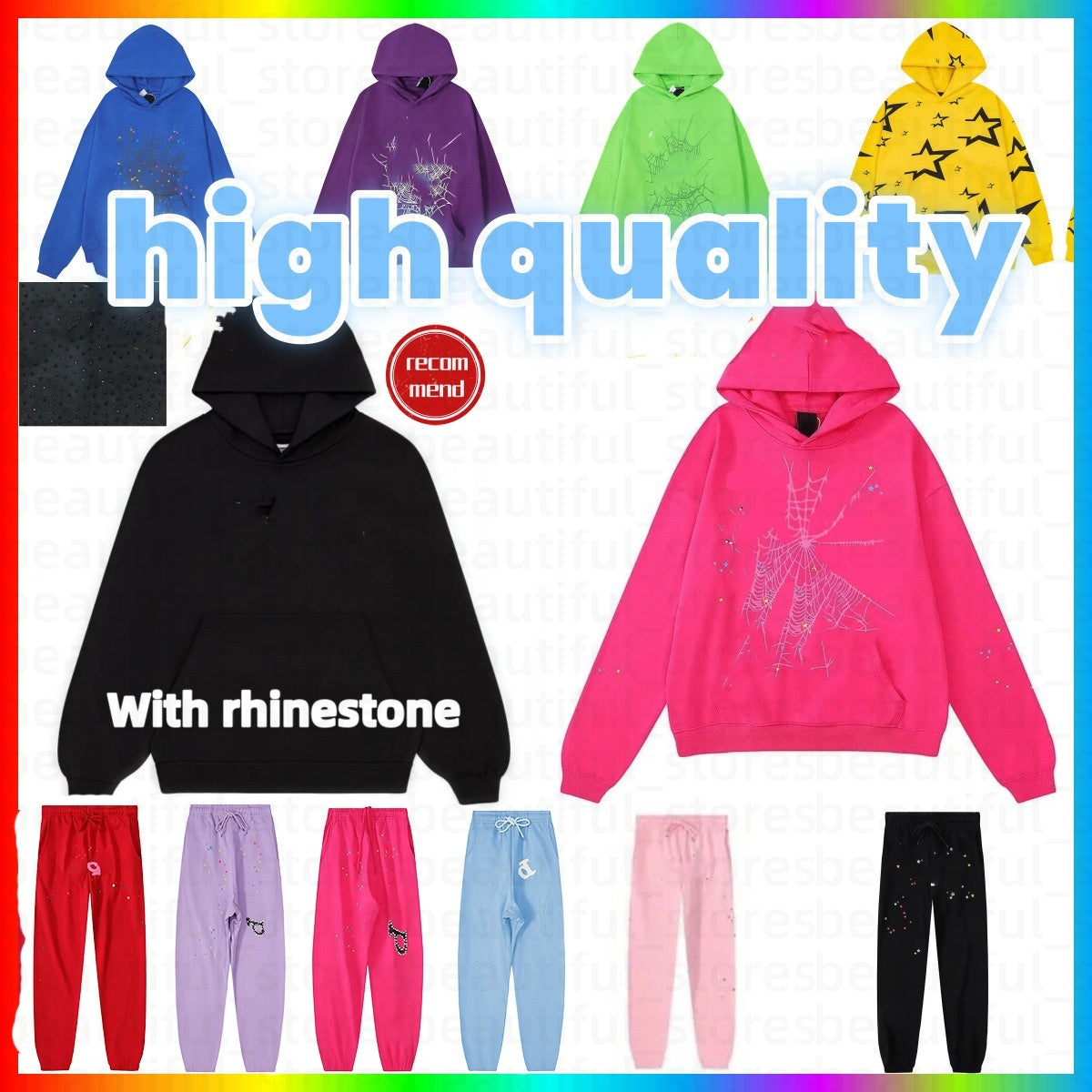 designer mens hoodie men hoodies designer for men sweatshirt tech fleece Hoodie mens tracksuit hoodie sweatshirts pants bubble printed Y2K hoodies s