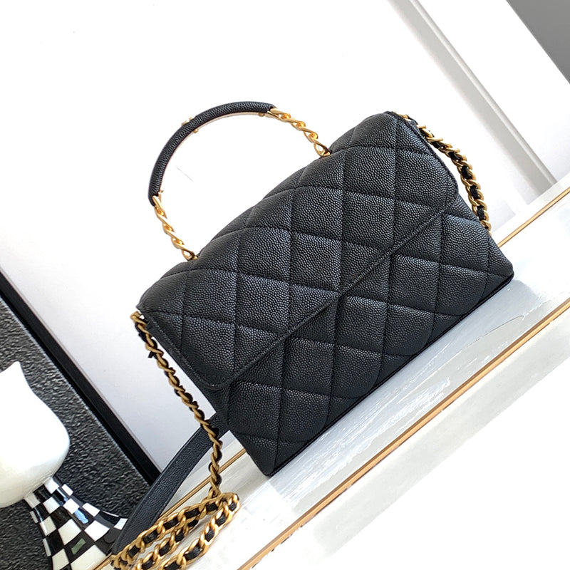 Designer Flap Bag 19CM 10A Mirror quality Genuine Leather Chain Bag Luxury Wrist Bag With BOX C115