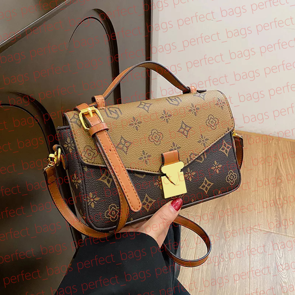 Designer bag shoulder bag luxury bag crossbody bag designer 2025 wallet fashionable women&#039;s leather handbag crossbody bag brown shoulder strap