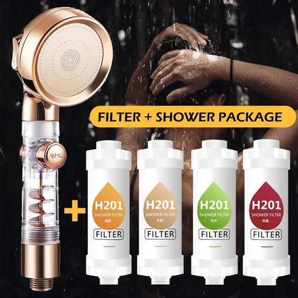 Bathroom Shower Heads Skin Fragrance Shower Filter Vitamin C Shower Head Filter Water Softener Scented Shower Head Improve Hair Bathroom Acc
