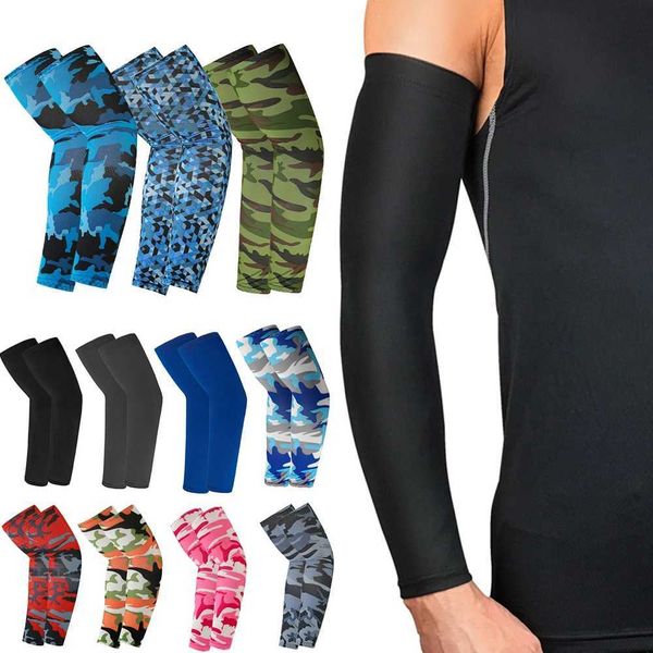 1 Pair Summer Sports Cooling Arm Sleeves Hand Sleeves Cover Sun Protection Arm Cover Outdoor Running Fishing Cycling Accessory Y240919