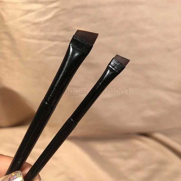 New 2 pieces-set eyebrow contour brush eyebrow eyeliner brush portable small angle eyebrow brush female makeup toolXJ240807