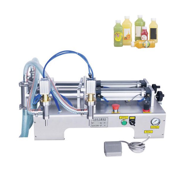 Efficient Semi-automatic Beer Beverage Liquid Filling Machine Automatic Quantitative Milk Filling Machine