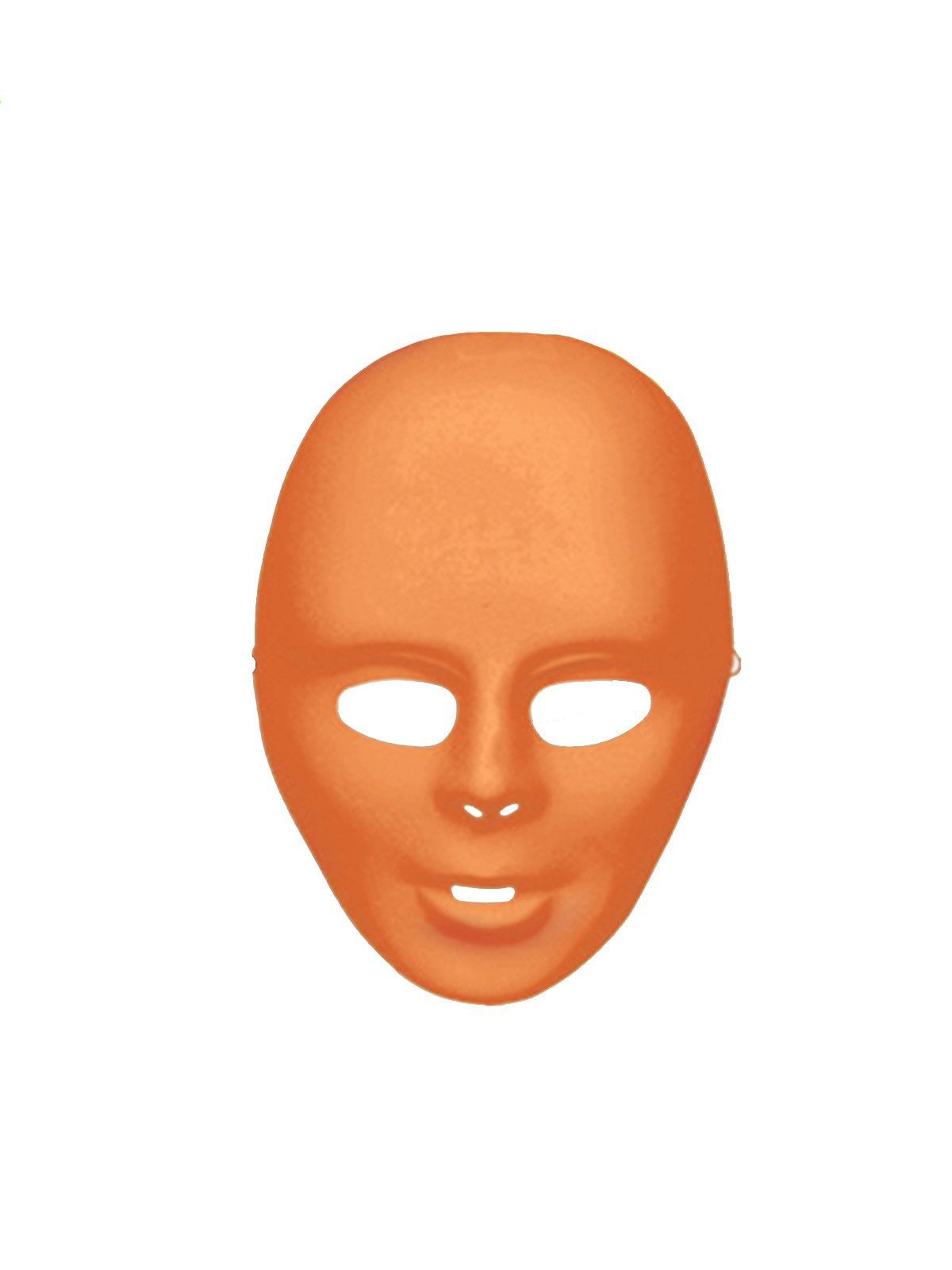 Orange Full Face Mask