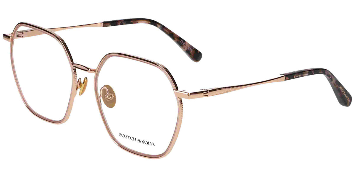 Scotch & Soda 1029 401 Men's Glasses Gold Size 55 - Free Lenses - Blue Light Block Available