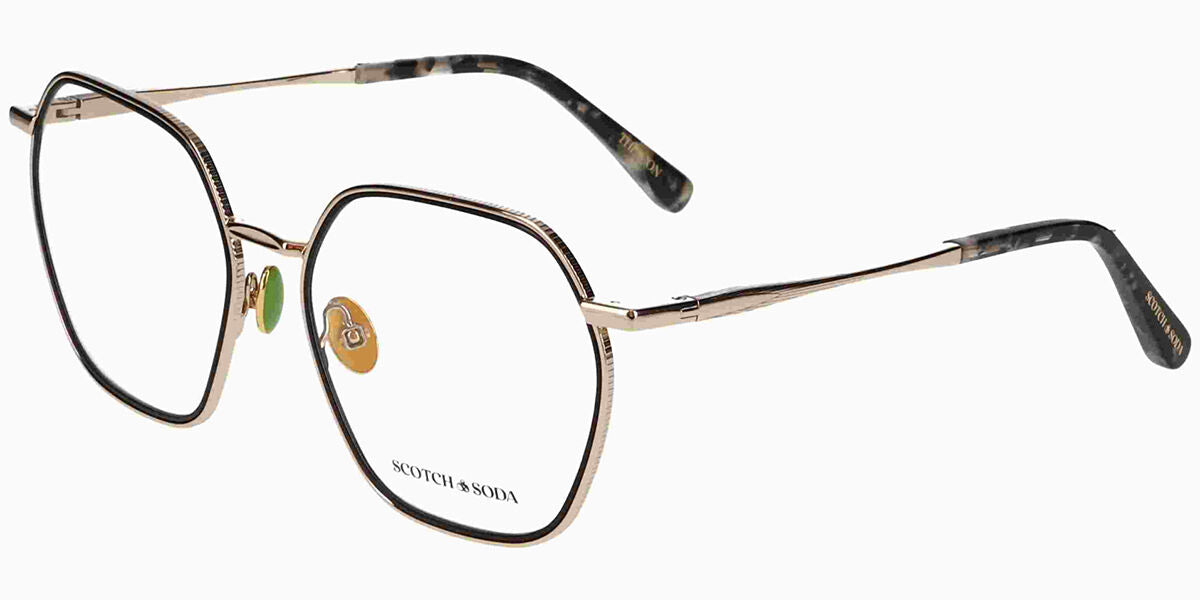 Scotch & Soda 1029 402 Men's Glasses Gold Size 55 - Free Lenses - Blue Light Block Available
