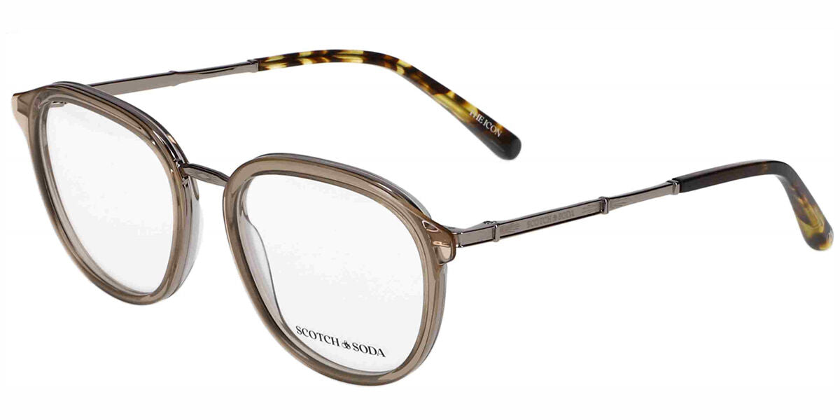 Scotch & Soda 4031 171 Men's Glasses Brown Size 52 - Free Lenses - Blue Light Block Available