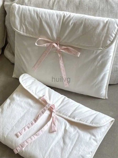 Laptop Cases Backpack Ins Bow White Laptops Bag Notebook Case Sleeve Cover 11 12 13 14 15 Inch Sleeves Macbook Accessories Computer Women 24