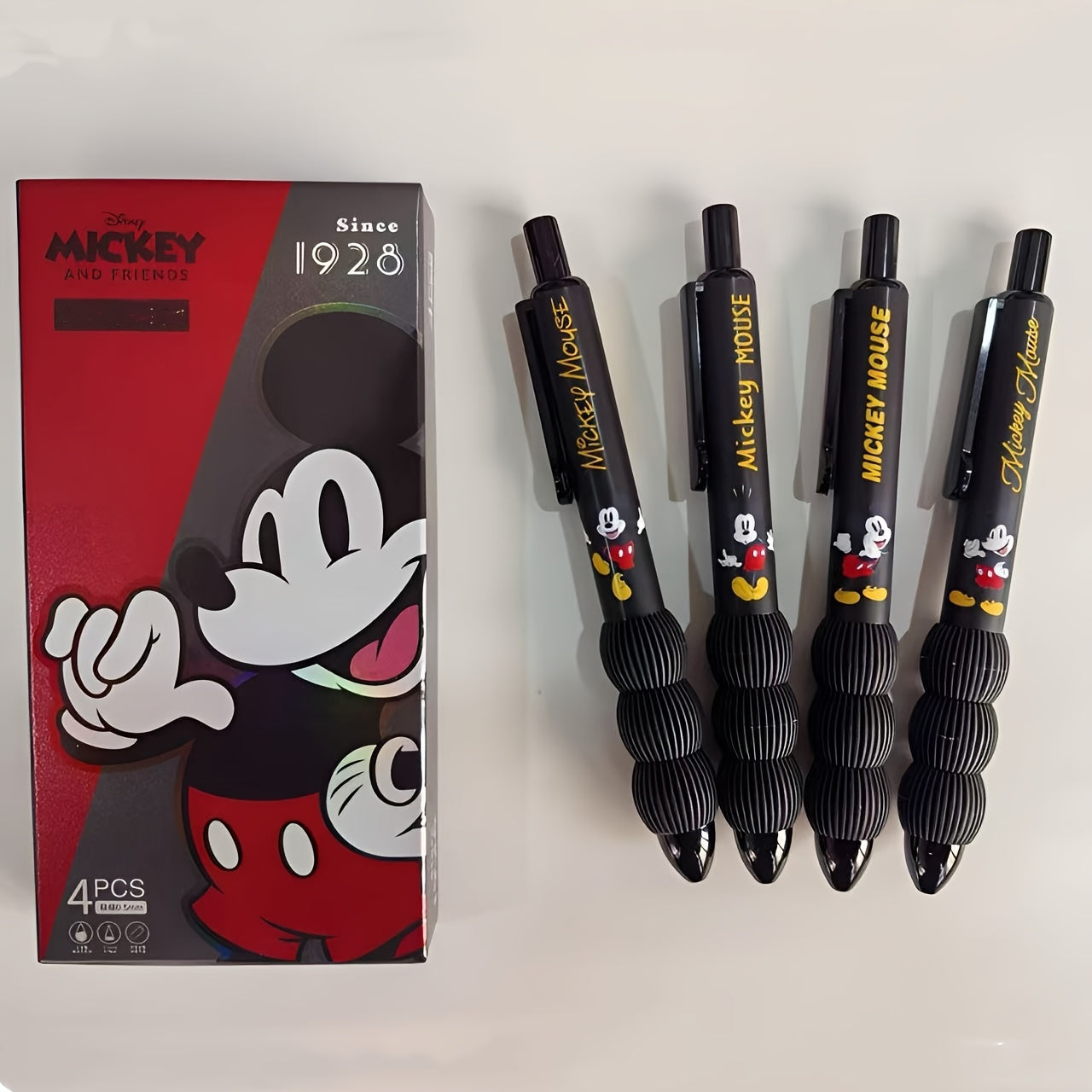 TEMU This Set Of 4 Ballpoint Pens Features Adorable Cartoon Characters, Making Them Party Favors, Personalized Office Supplies, And School Rewards.