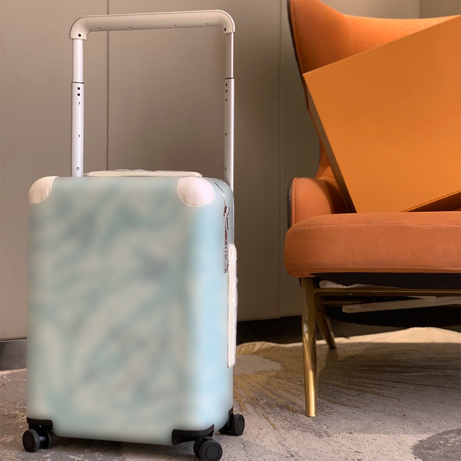 Suitcase Luxury Luggage Designer Boarding Case Rolling Genuine Leather Suitcase Classic Flower Letter wheels Carry On Trolley Case Password Travel B