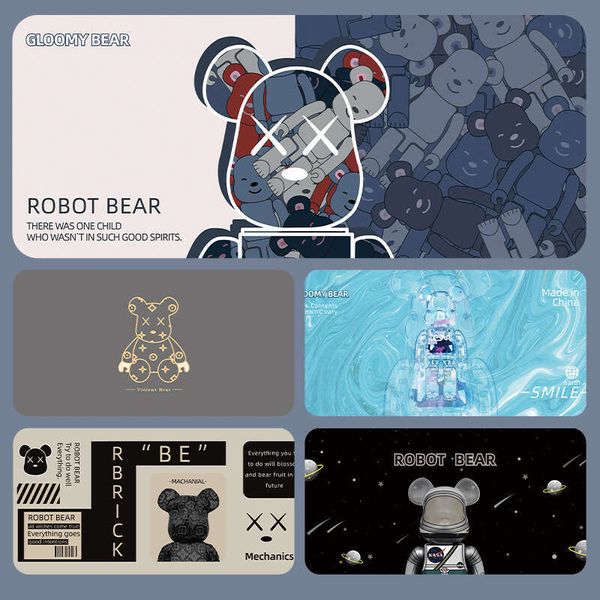 Mouse oversized lock edge non slip laptop Violent Bear esports keyboard desk pad