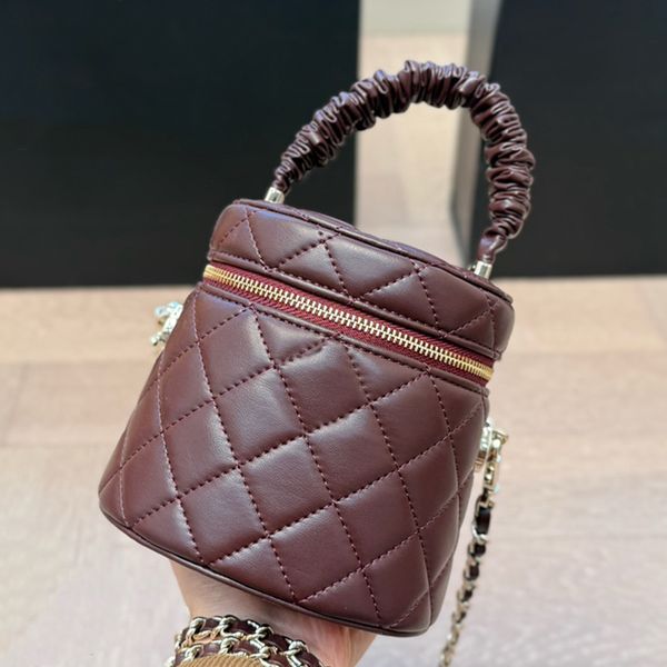 Designer bag Letter Makeup Bag Crossbody Bag Bucket bagShoulder Bag Handle Chain quality leather Crossbody Bag saddle bag luxurys Handbagsl