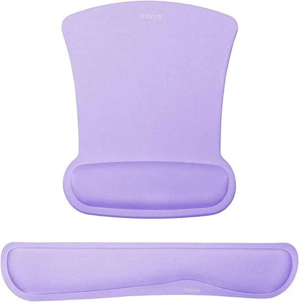 Wrist Rest port for Mouse Pad Keyboard Set Ergonic Mousepad Non-Slip Base He-Off Pain Relief Easy Typing Cushion Z250115