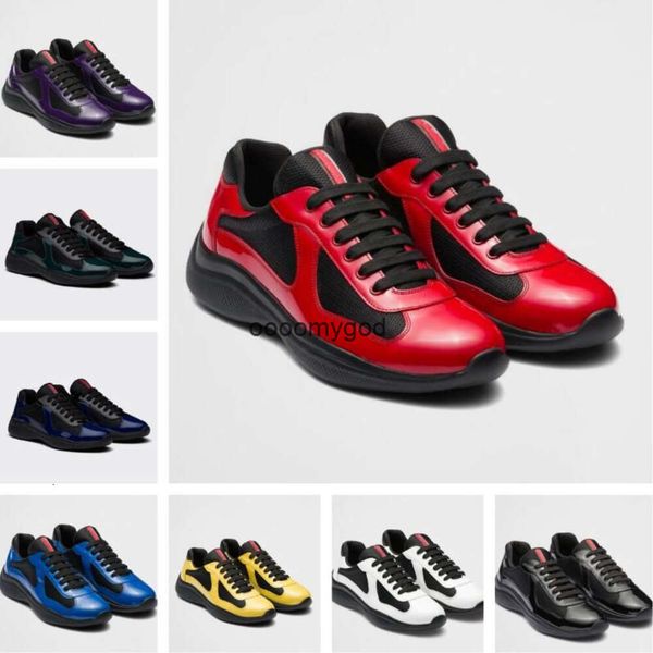 B22 Casual Runner Sports Shoes Designer America Cup Low Sneakers Shoe Men Out of Office Patent Leather Mens B30 Sneaker Trainers Wholesale O