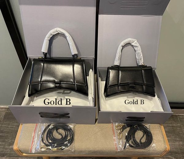 7A Mirror Quality Hourglasss Handbags Tote bag Women Lady Designer Bags Straps Shoulder Vintage Purse Genuine Leather Crocodile skin mini