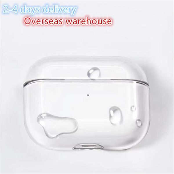 US Stock For Bluetooth Earbuds New Apple Airpods 3 airPods Pro Air Pod gen 2 3 4 Silicone Cute cover Wirless Earphones ANC GPS Wireless Char
