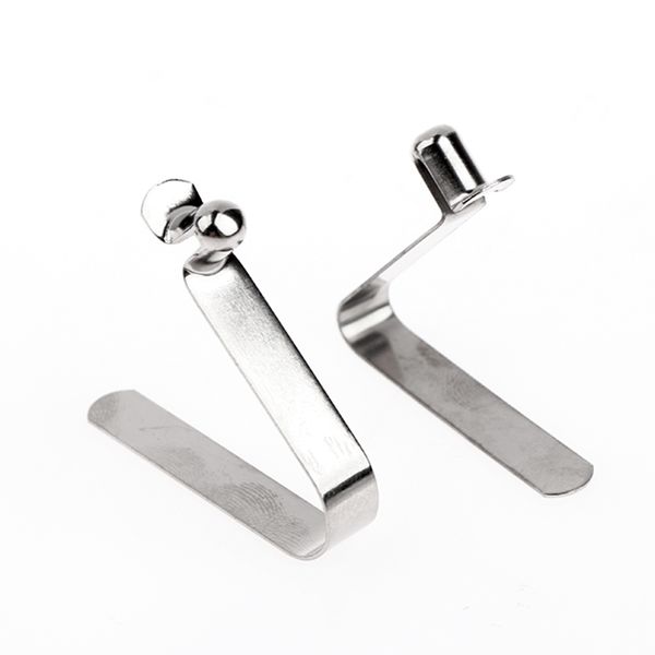 10Pcs Snap Locking Kayak Paddle Spring Clip Tent Pole V-shaped Spring Tube Inner Telescopic Positioning Spring Clip 5-5.5mm