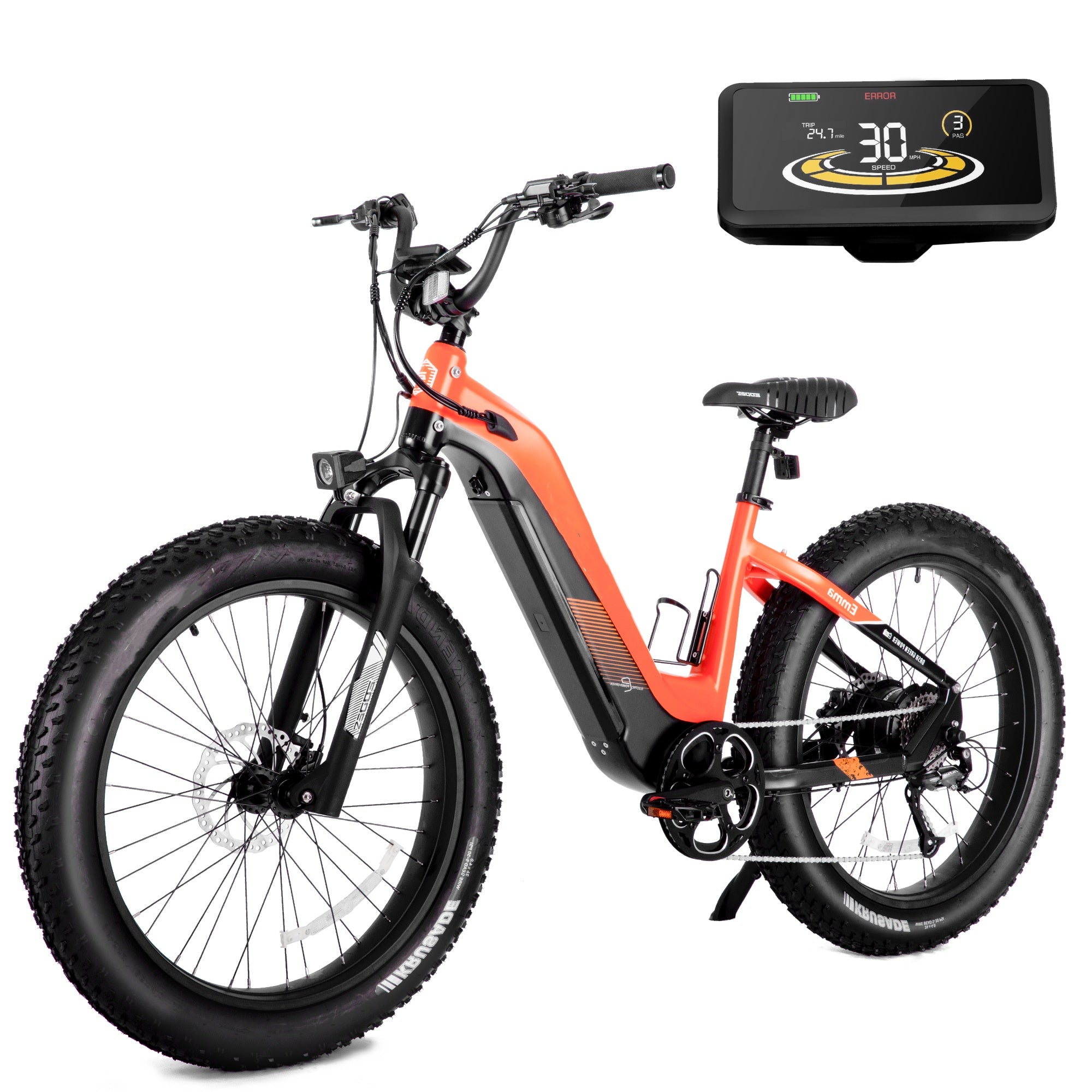 Z10 E-bike Electric Mountain Bike 52V 750W 17Ah Ebike Adults 26inch Fat Tire Electric Hybrid Bike Aluminum Alloy Frame Bafang Motor Electric Bicycle