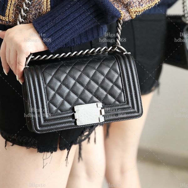 Handbag Chain bag Flap Bags 20CM Designer Crossbody Bags Luxury Shoulder Bag Top Mirror Quality Genuine Leather With Box 24C10