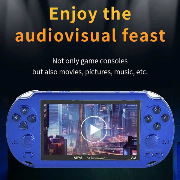 Handheld Portable Retro Video Game Console Player Arcade for Children Kids Videogame TV Hand Emulator Retrogaming Classic DeviceXJ250211