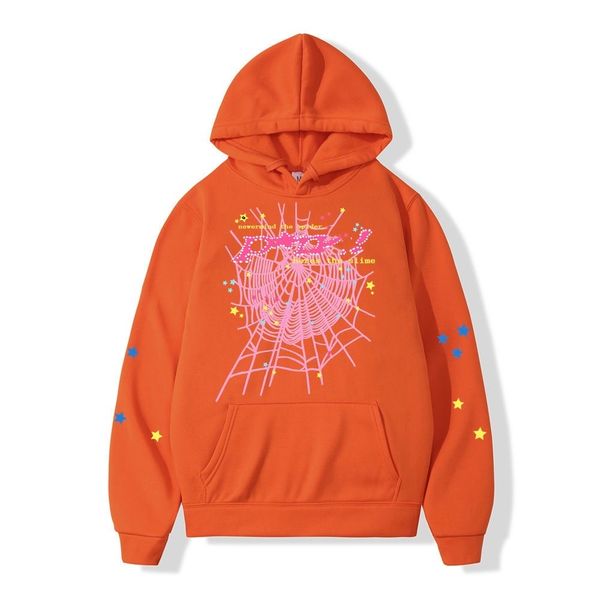 Spider Hoodiemens Hoodies Sweatshirts Tracksuit Pink Hoodie Hiphop Web Sp5ser Hoodie Oversized Men Women Pullover Gothic Punk Sweatshirt Spy