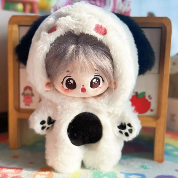 20cm Idol Doll Clothes For Plush Stuffed Toy Baby DollS Accessories Outfit For Korea Kpop Exo Dolls Super Star Figure Clothing X250108