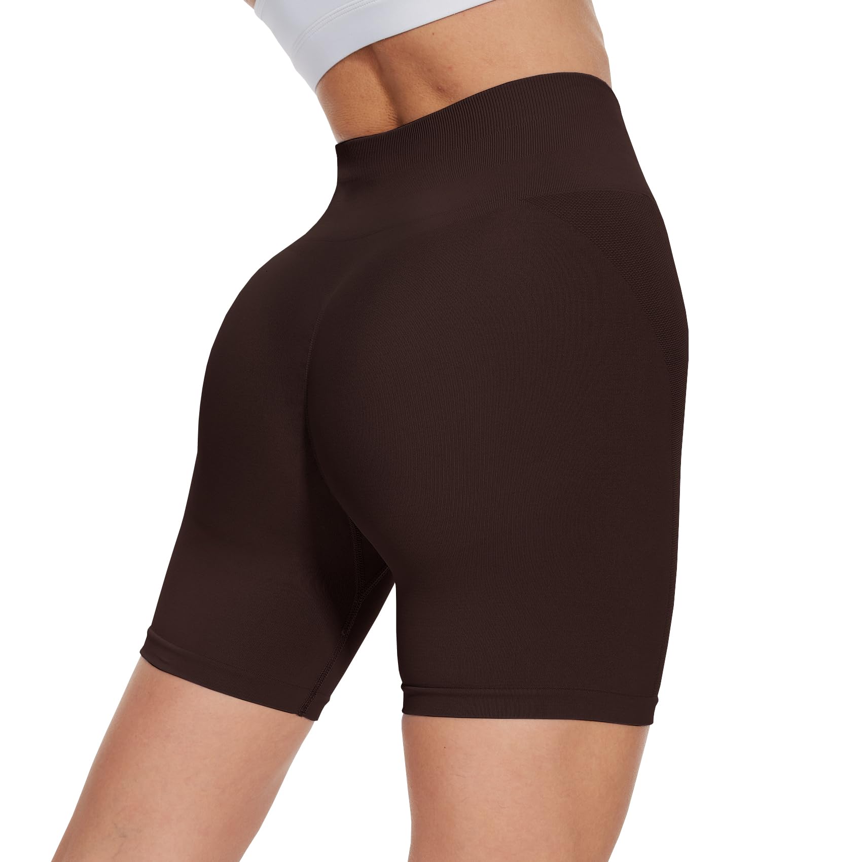 CAMPSNAIL Workout Biker Shorts Women - 3"-5"-8" High Waisted Tummy Control Spandex Booty Volleyball Shorts for Yoga Dance