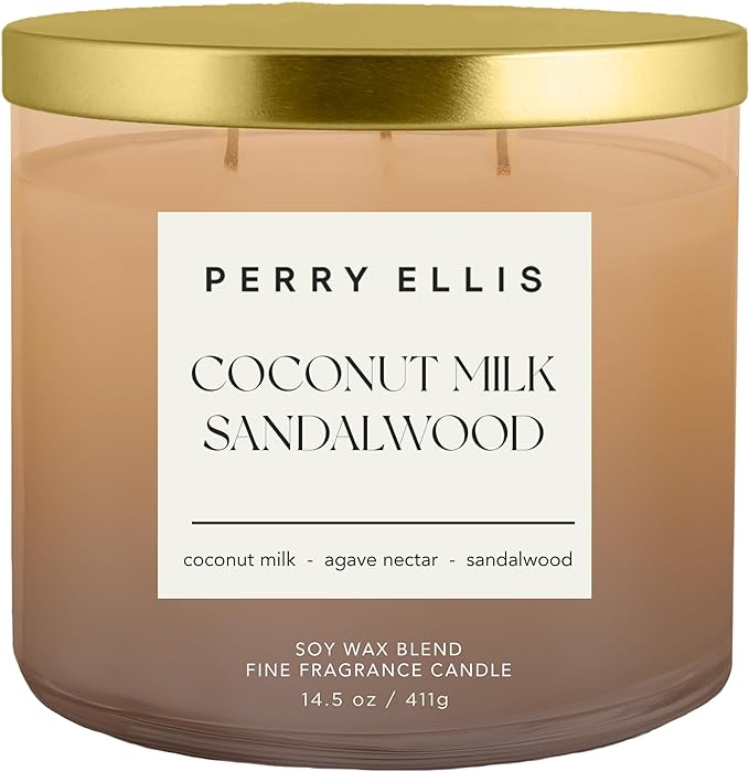 Scented Candle - Coconut Milk & Sandalwood