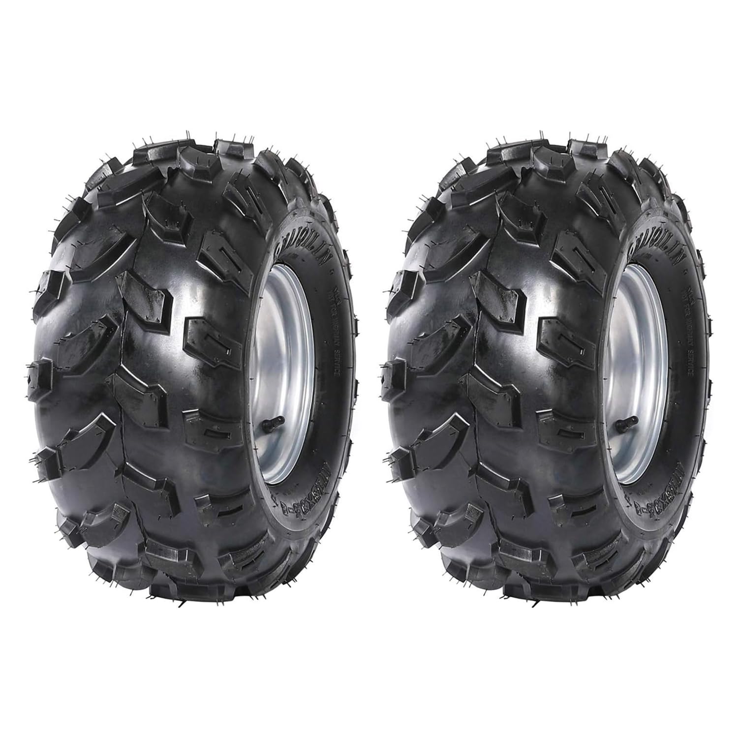 Garvee 21X7-8 ATV Tires, 4PR All Terrain 21X7-8 TL QD109 ATV UTV Trail Sand Mud Off-Road Tires (Pack of 2, Tubeless)