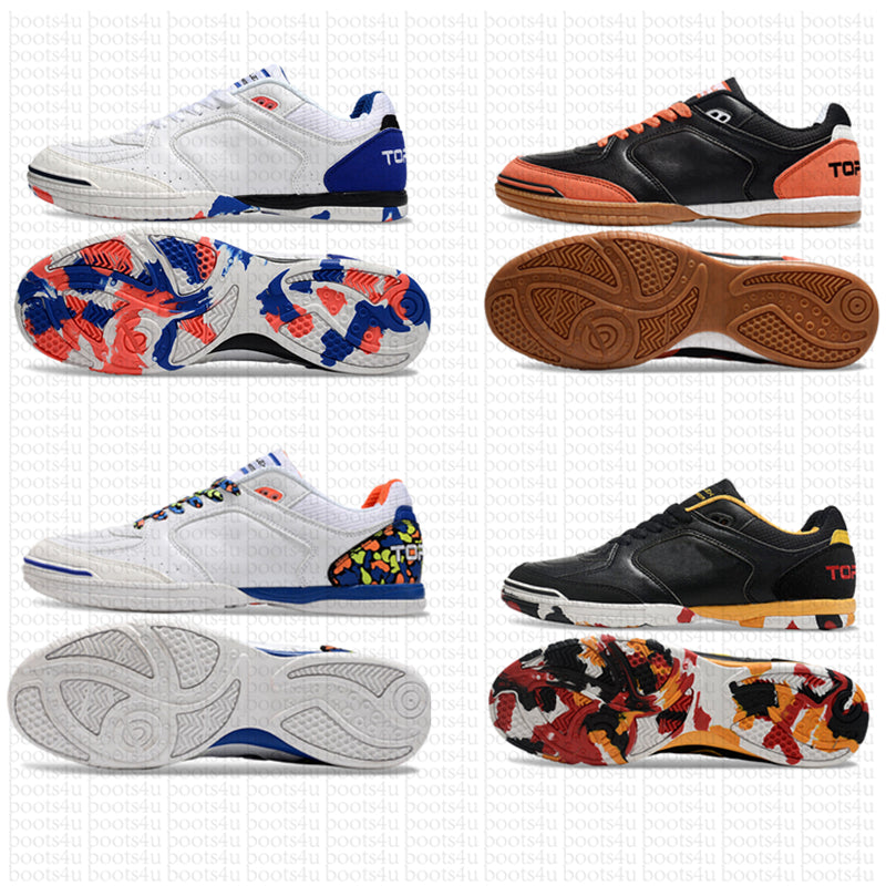 Men Adult Brand Chuteira Futsal Top Flex Rebound IC Soccer Shoes Soccer Football Boots Waterproof Outdoor Lawn Clay Football Match Training Shoes Sp