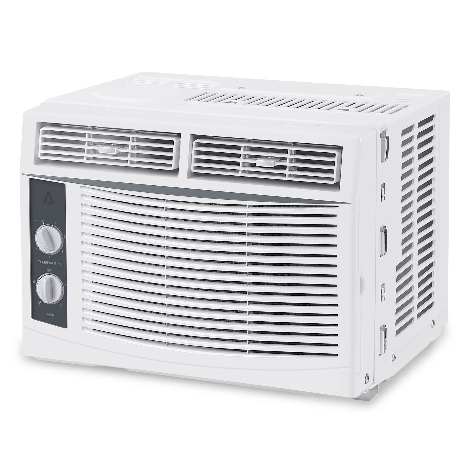 Garvee Window Air Conditioner With Reusable Filter & Controls, 5000 BTU 115V~, Suitable for 150 Sq.Ft