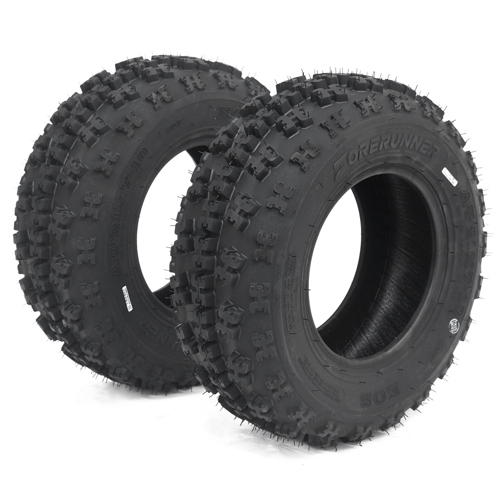 Garvee Set of 2 ATV Trail Tires 6PR Knobby Sport Tires, Tubeless - AT26x11-12-6PR TL MAXX PLUS