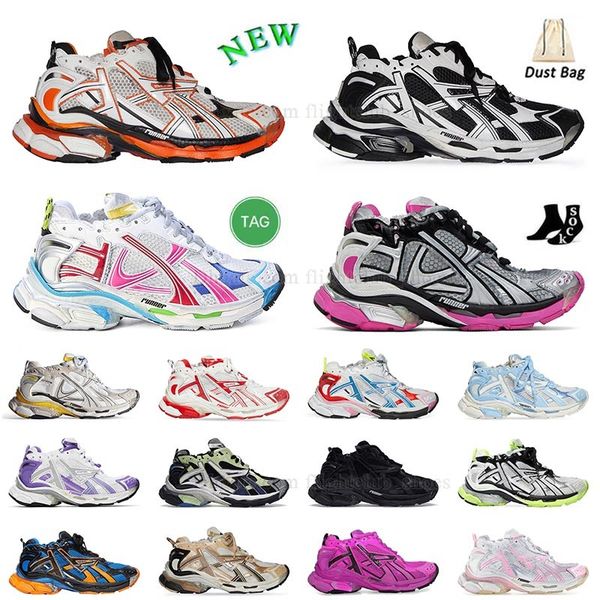 New Casual Shoes BURGUNDY Deconstruction Daddy Shoe Platform New Loafers Paris Tracks Runners Black Runner 7.0 7.5 Outdoor Multicolor Tenis