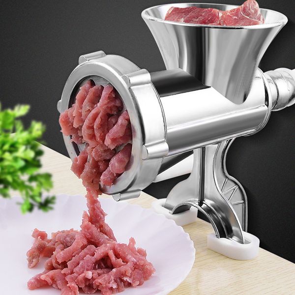 Handheld Sausages Filler Pasta Maker Aluminum Alloy Manual Meat Mincer Grinder