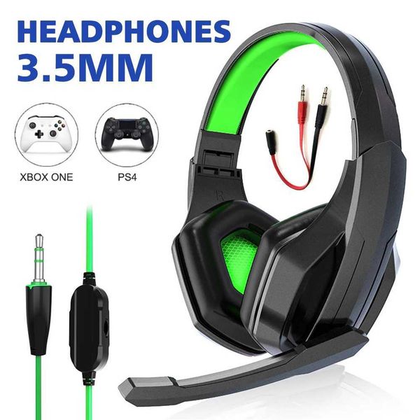 Headsets 3.5mm wired ANC active noise cancelling HiFi stereo gaming headset with microphone suitable for 4 5 Xbox PC CL250107