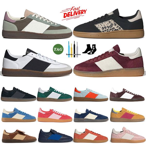 Designer Casual Hand ball Shoes Men Women Casual Shoes Sneakers Navy Scarlet Aluminum Core Black Scarlet Gum Clear Pink Arctic Night Light B